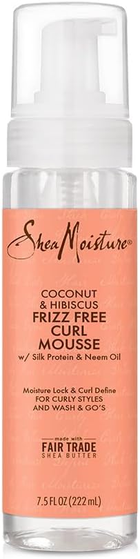 Shea Moisture Coconut & Hibiscus Frizz Free Curl Mouse