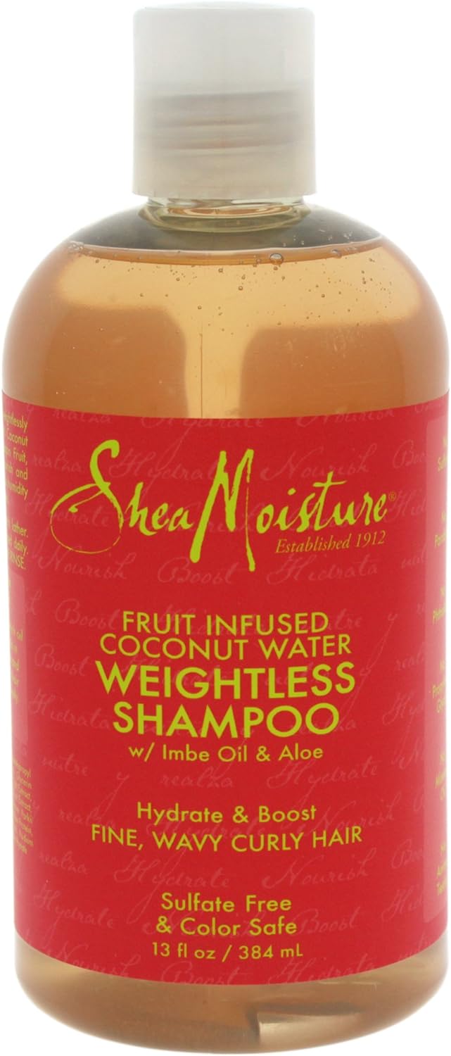 Shea Moisture Fruit Fusion Coconut Water Weightless C/Rinse W/Imbe Oil & Aloe 384ml