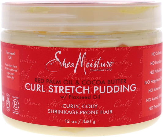 Shea Moisture Red Palm Oil & Cocoa butter Curl Stretch Pudding 340g