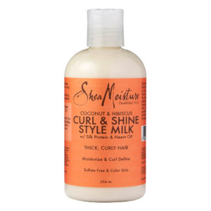SheaMoisture Coconut & Hibiscus Curl & Shine Style Milk 254ml