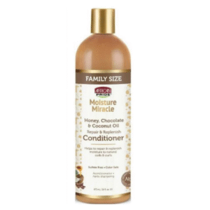 African Pride Moisture Miracle Honey, Chocolate and Coconut Oil Conditioner 16oz