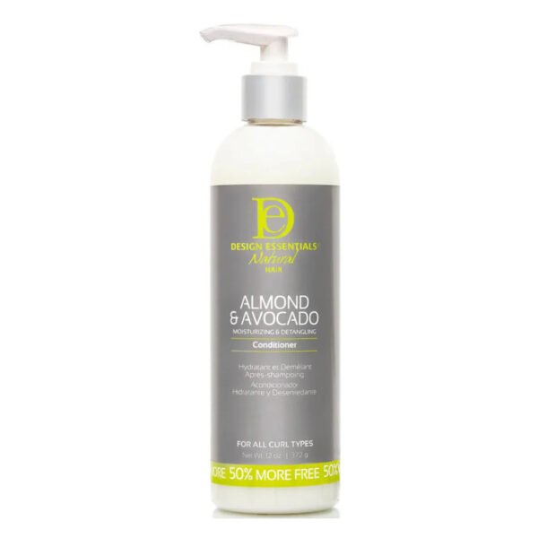 Design Essentials Almond & Avocado Moisturising & Detangling Conditioner