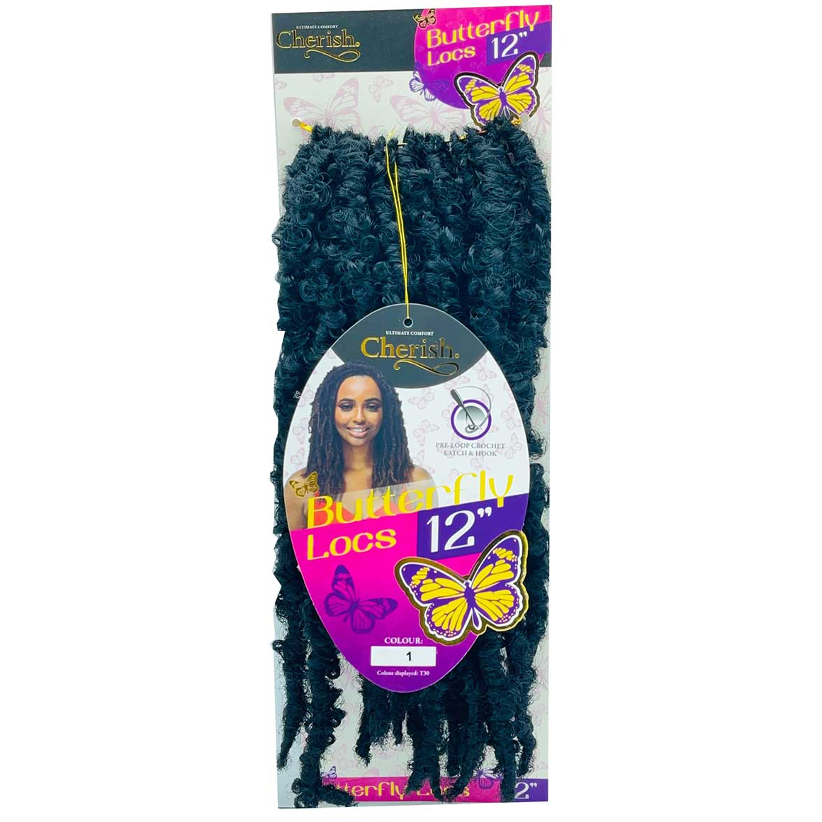 Cherish Butterfly Locs 12" - Image 2